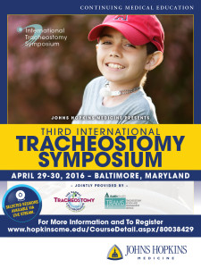 April 2016 - 3rd International Tracheostomy Symposium (ITS) - Johns Hopkins Medicine